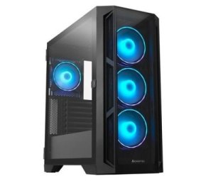 CHIEFTEC APEX, 1x USB-C 3.2, 2x USB 3.0, 4x 120mm ARGB Fan, ARGB Hub, nastavitelné LED