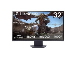 32" LG UltraGear 32GS60QC-B, 2560x1440, VA, 180Hz