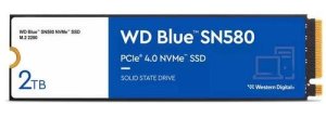 WDC BLUE SN580 NVMe SSD WDS200T3B0E 2TB M.2 2280 TLC, čtení do (MB/s) 4150, zápis do (MB/s) 4150